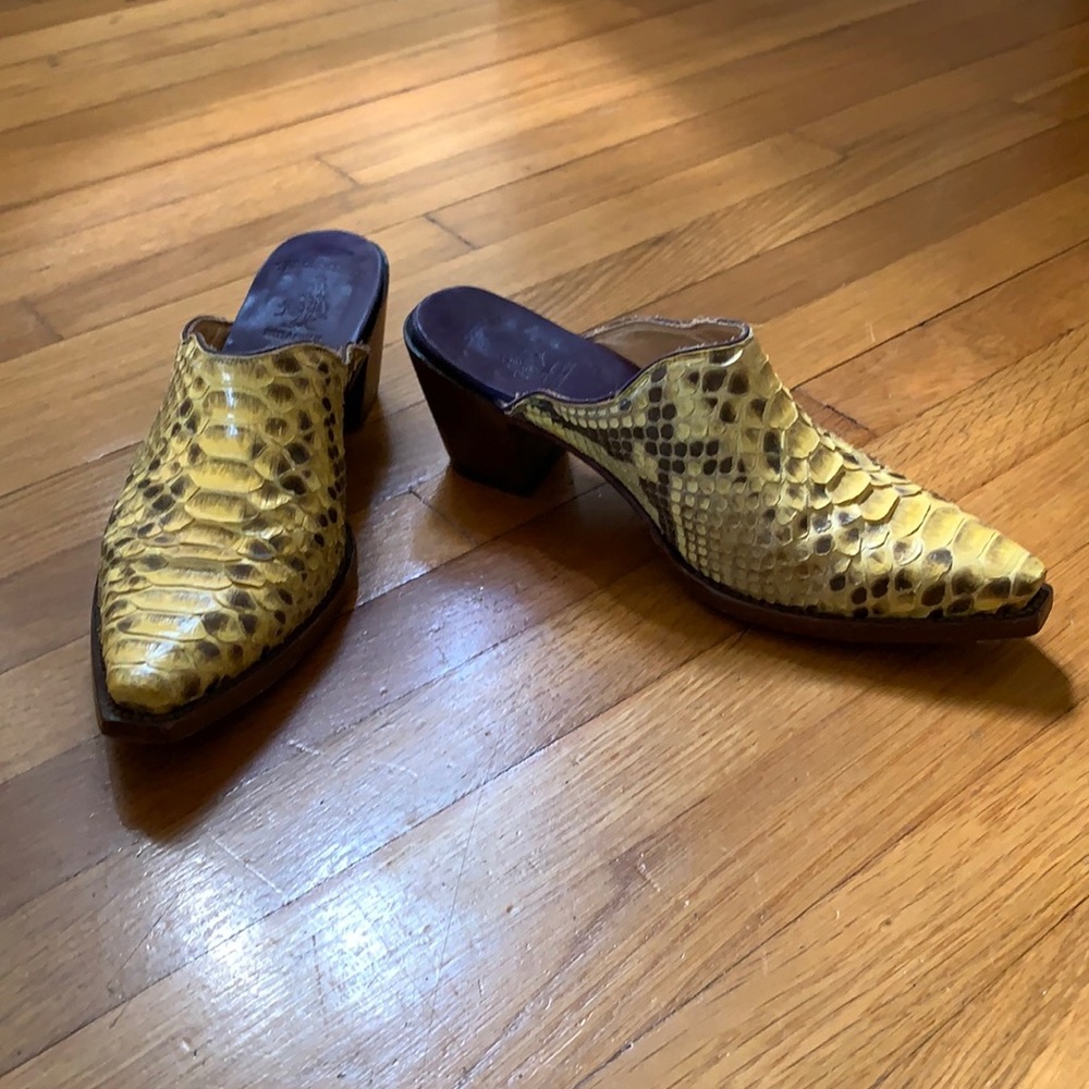Old Gringo Snakeskin Mule